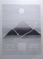 MICHEL SEUPHOR / HEXAGRAMMES YI-KING / ZW-W LITHO / 75x55cm, Antiek en Kunst, Ophalen of Verzenden