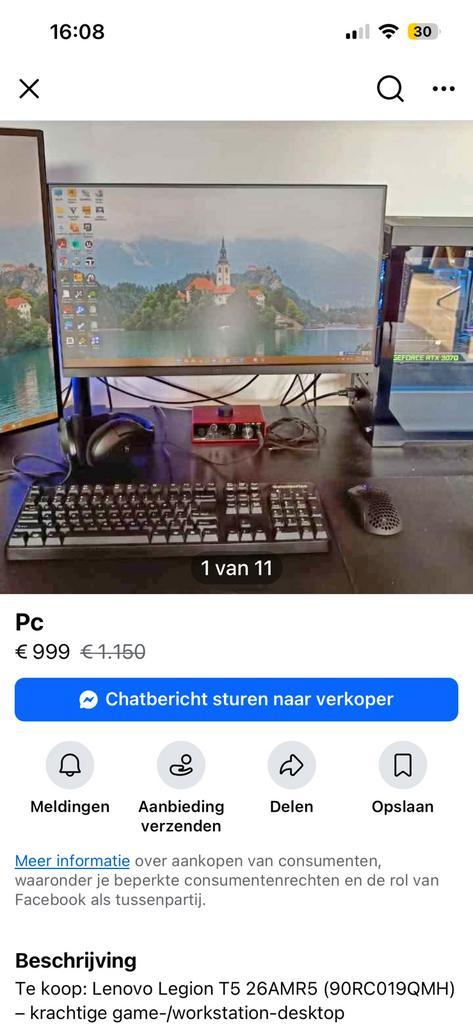 Pc, Informatique & Logiciels, Ordinateurs de bureau, SSD, 8 GB, Gaming, Enlèvement