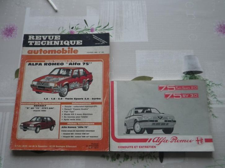 revue technique et manuel d'utilisateur, Auto diversen, Handleidingen en Instructieboekjes, Ophalen of Verzenden