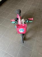 Roze eerste fiets met steunwieltjes, Fietsen en Brommers, Ophalen, Gebruikt, Minder dan 16 inch, B-twin