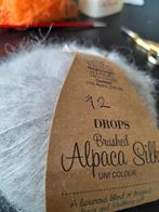 Drops alpaca silk, Hobby en Vrije tijd, Breien en Haken, Ophalen of Verzenden, Zo goed als nieuw