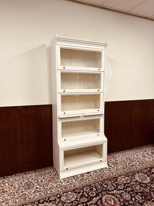 Klassiek Engels Witte Globe Wernicke Boekenkast, Antiek en Kunst, Antiek | Kantoor en Zakelijk, Ophalen of Verzenden