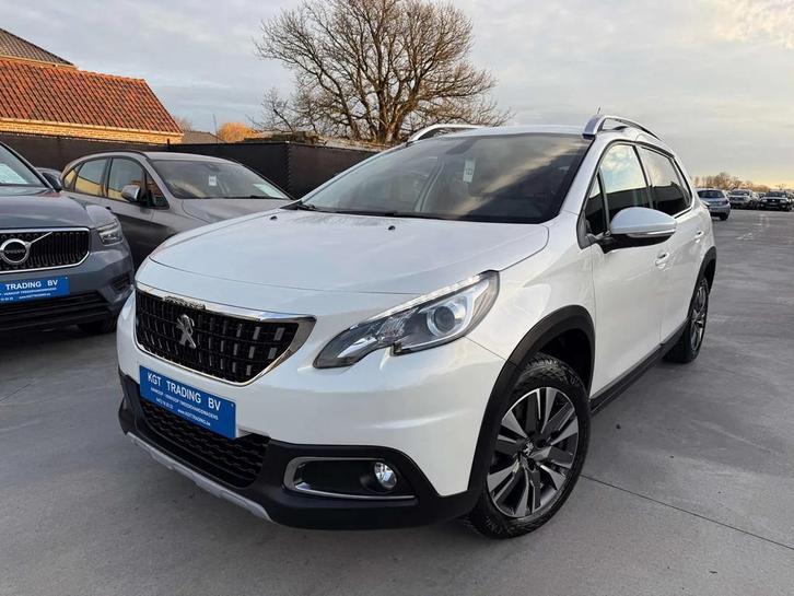 Peugeot 2008 1.2I AUTOMAAT ALLURE LEDER CAMERA FULL LED NAVI, Auto's, Peugeot, Bedrijf, Te koop, ABS, Achteruitrijcamera, Airbags