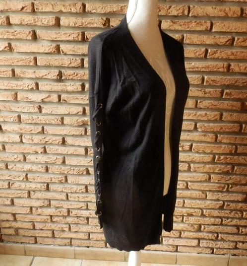 (36)- gilet t.M noir - morgan -, Kleding | Dames, Truien en Vesten, Zo goed als nieuw, Maat 38/40 (M), Zwart, Ophalen of Verzenden