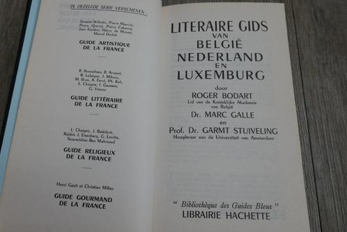 Boek: Literaire gids van België Nederland en Luxemburg -766p, Boeken, Reisgidsen, Gelezen, Reisgids of -boek, Benelux, Overige merken