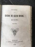Souvenirs d'un escroc du grand monde par Lord Ellis - 1839, Enlèvement ou Envoi
