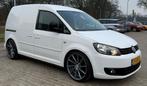 Dikke caddy 140PK Verlaagd 19 inch GTI Stoelen zeer net!!!, Auto's, Zwart, Volkswagen, Wit, Bedrijf