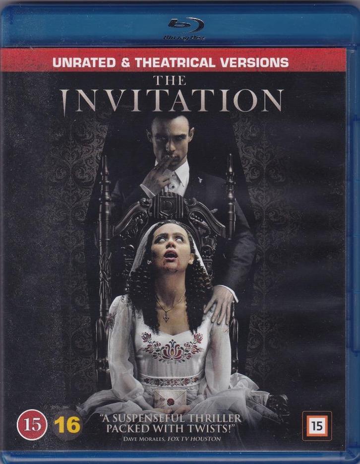The invitation  unrated version, Cd's en Dvd's, Blu-ray, Zo goed als nieuw, Horror, Ophalen of Verzenden