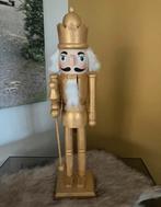 Goudkleurige houten notenkraker, Ophalen of Verzenden, Nieuw