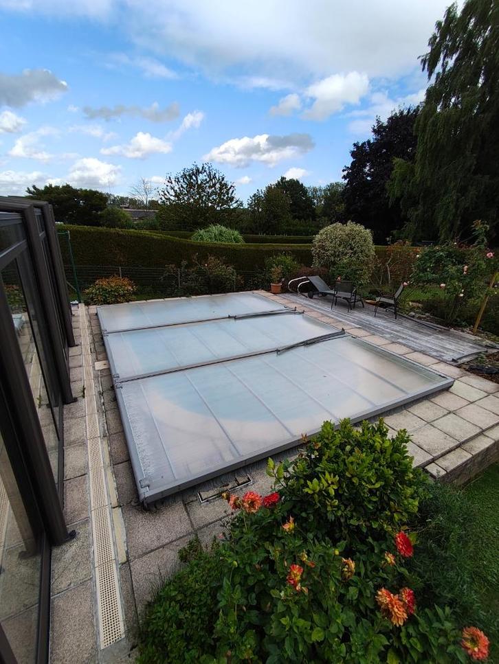 Abri de piscine, Jardin & Terrasse, Accessoires de piscine, Comme neuf, Couverture de piscine, Enlèvement