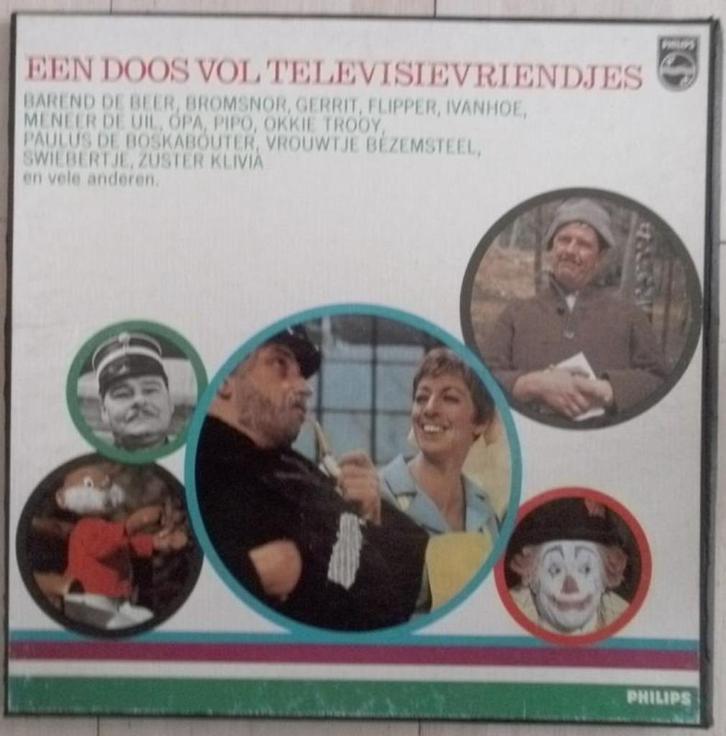 Een doos vol televisievriendjes, Cd's en Dvd's, Vinyl | Kinderen en Jeugd, Ophalen of Verzenden