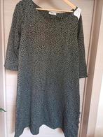 Paprika kleed kaki/zwart/glinster Mt 4(52), Kleding | Dames, Grote Maten, Ophalen of Verzenden, Zo goed als nieuw, Zwart