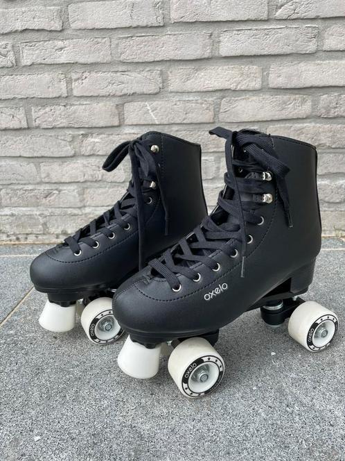 OXELO Kunstrolschaatsen voor kinderen en volwassenen zwart, Kinderen en Baby's, Speelgoed | Buiten | Rolschaatsen, Nieuw, Dames