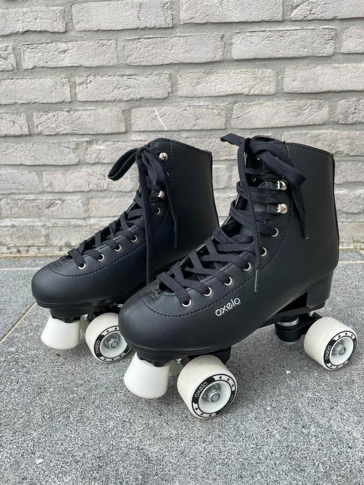 OXELO Kunstrolschaatsen voor kinderen en volwassenen zwart, Kinderen en Baby's, Speelgoed | Buiten | Rolschaatsen, Nieuw, Dames