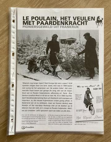 Dossier unique contenant de la documentation Le Poulain, cyc, Vélos & Vélomoteurs, Modes d'emploi & Notices d'utilisation, Envoi