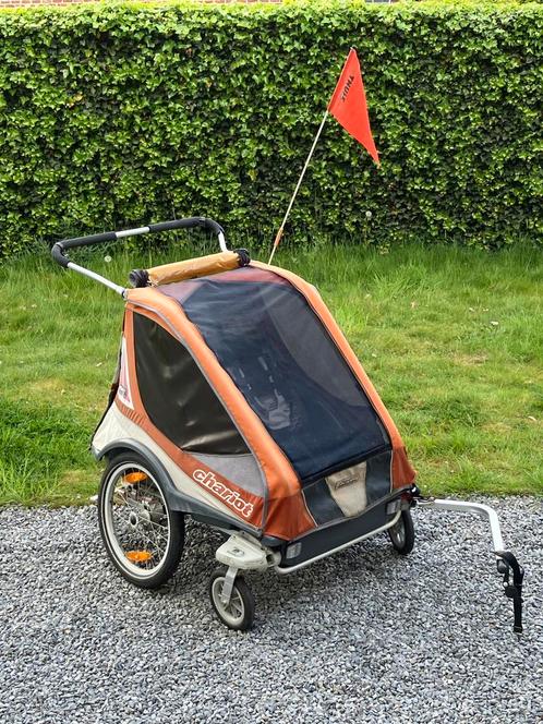 Chariot (Thule) fietskar, model Captain XL, Fietsen en Brommers, Fietsaccessoires | Aanhangwagens en Karren, Gebruikt, Kinderkar