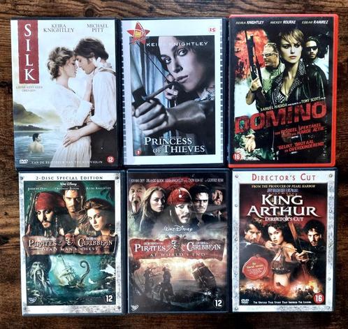 DVD - Keira Knightley - 6 stuks, Cd's en Dvd's, Dvd's | Actie, Gebruikt, Ophalen of Verzenden