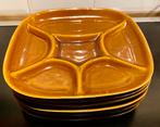 Boch vintage fondue bordjes, Antiek en Kunst, Ophalen of Verzenden