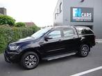 Ford Ranger 212pk, aut, gps, camera, btw in, 2022, leder, Auto's, Ford, Automaat, 209 pk, Zwart, Bedrijf