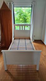 HEMNES éénpersoonsbed + lattenbodem NIEUW, Huis en Inrichting, Slaapkamer | Bedden, Ophalen, Nieuw