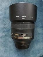 Nikon AF-S Nikkor 85mm f/1.8G, Comme neuf, Lentille standard, Enlèvement ou Envoi