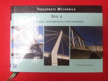 Coenraad Hartsuijker: Toegepaste Mechanica deel 2, Enlèvement ou Envoi, Comme neuf, Enseignement supérieur, Coenraad Hartsuijker