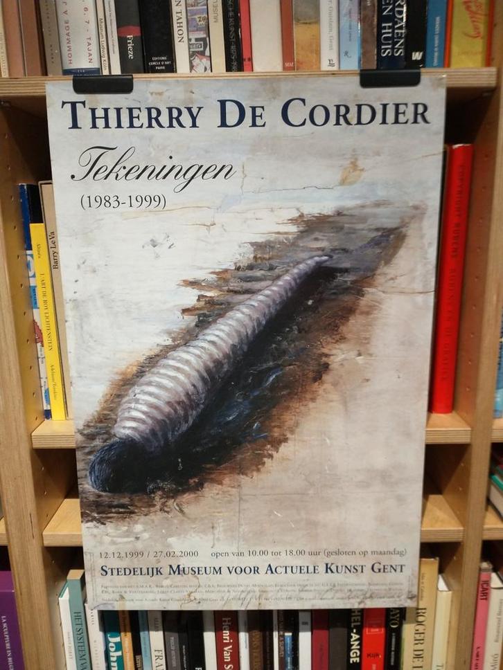 Thierry De Cordier - Tekeningen (1983-1999). Affiche 1999, Verzamelen, Posters, Zo goed als nieuw, Ophalen of Verzenden