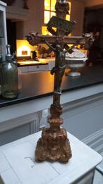 Groot oud altaar kruis in hout, Antiquités & Art, Antiquités | Objets religieux, Enlèvement