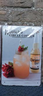 Reclamebord Corona Cerveza (nr 6), Ophalen of Verzenden, Nieuw, Reclamebord, Plaat of Schild, Overige merken