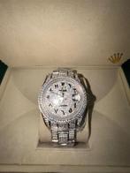 Rolex moissanite iced out, Handtassen en Accessoires, Horloges | Heren, Ophalen of Verzenden, Zo goed als nieuw, Rolex