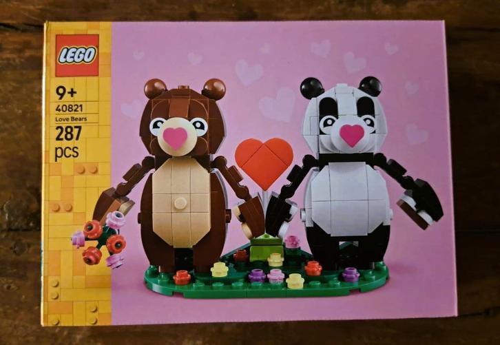 LEGO 40821 Valentijn Love Bears, Kinderen en Baby's, Speelgoed | Duplo en Lego, Nieuw, Lego, Complete set, Ophalen of Verzenden