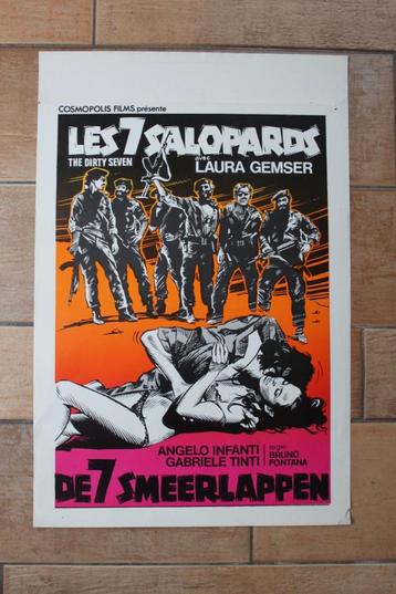 filmaffiche The Dirty Seven 1982 filmposter beschikbaar voor biedingen