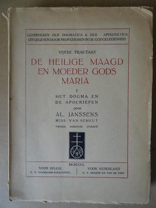 Vijfde Traktaat De Heilige maagd en Moeder Gods Maria 1930, Livres, Religion & Théologie, Comme neuf, Christianisme | Catholique
