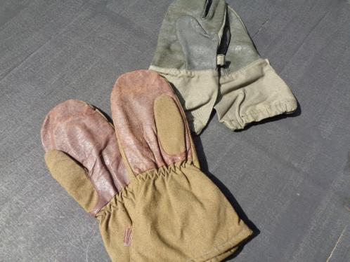 2 verschillende soorten militaire wanten , zonder schade, Verzamelen, Militaria | Algemeen, Landmacht, Kleding of Schoenen, Ophalen of Verzenden