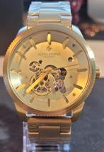 Nieuw Alpha Sierra Heartbeat AUTOMAAT horloge t.w.v €699-,, Ophalen of Verzenden, Waterdicht, Nieuw, Geel