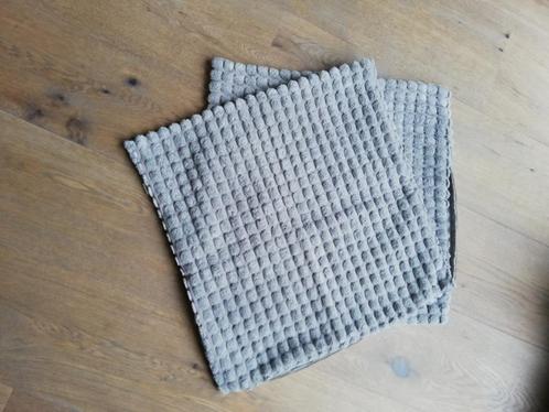 Overtrekken sierkussens, Huis en Inrichting, Woonaccessoires | Kussens, Nieuw, Grijs, Vierkant, Ophalen of Verzenden