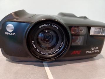 appareil photo argentique Minolta Riva Zoom 106i APZ beschikbaar voor biedingen