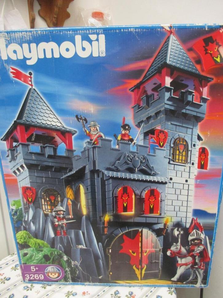 "Forteresse du dragon rouge" Playmobil 3269, Kinderen en Baby's, Speelgoed | Playmobil, Zo goed als nieuw, Complete set, Ophalen