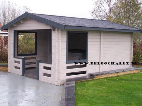 BELGOCHALET Tuinhuisje, garage, houten carport, Tuin en Terras, Tuinhuizen, Nieuw, Tuinhuis, Hout, Ophalen of Verzenden