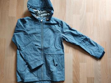 Jas JBC Maat 146 jeans achtig blauw grijs 