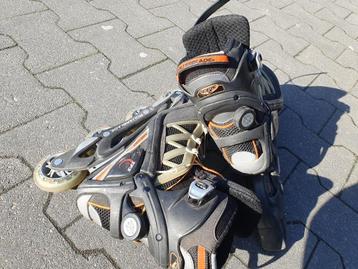 Inline skates maat 41 professionele wielen en sluitsysteem