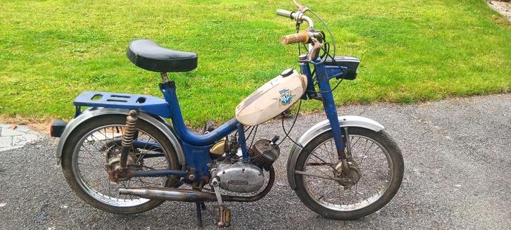 MV AGUSTA GERMANA BROMMER 3VIT 1964-68 OPKNAPPER, Fietsen en Brommers, Brommers | Oldtimers, Overige merken, Klasse B (45 km/u)