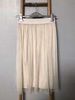 Ecru/crème tule rok.One size.,, Gedragen, Beige