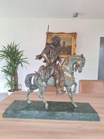 Arabier op paard, Antiek en Kunst, Ophalen, Brons