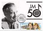 Timbre du 1er jour 17-10-1990 - 50 ans de jeunesse et de mus, Timbres & Monnaies, Timbres | Europe | Belgique, Oblitéré, Sans enveloppe