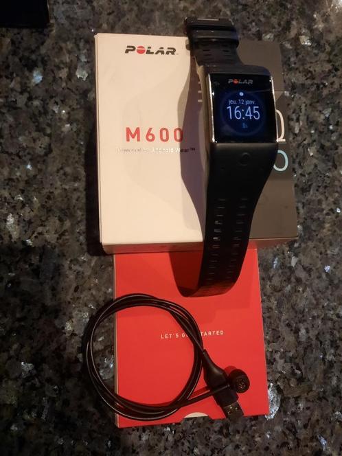 Polar M600 zwart slim sporthorloge, Sport en Fitness, Hartslagmeters, Gebruikt, Polar, Ophalen
