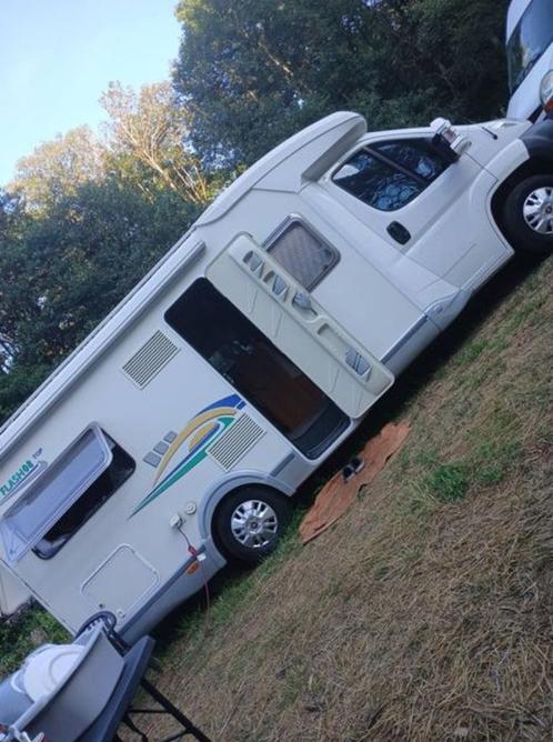 Camping Car chausson Fiat Ducato profilé chausson. 2.3L 130, Caravans en Kamperen, Mobilhomes, Particulier, Half-integraal, tot en met 4
