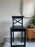 4 barkrukken, zithoogte 63cm, Huis en Inrichting, Stoelen, Ophalen, Zwart, Bohemian - rustiek, Zo goed als nieuw