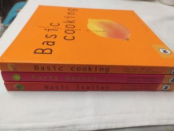 Set van 3 kookboeken beschikbaar voor biedingen