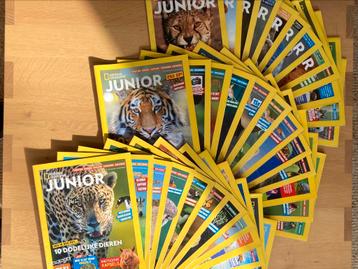 3 volledige jaargangen National Geographic Junior (36 nummer